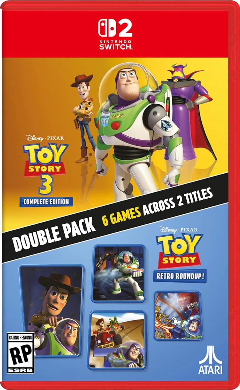 Toy Story: Retro Roundup! + Toy Story 3 Complete Edition Double Pack Nintendo Switch 2 Edition